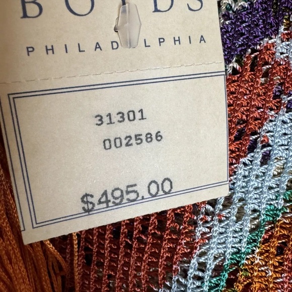 NWT Missoni Shawl Scarf Wrap X Large $495 - Picture 8 of 12